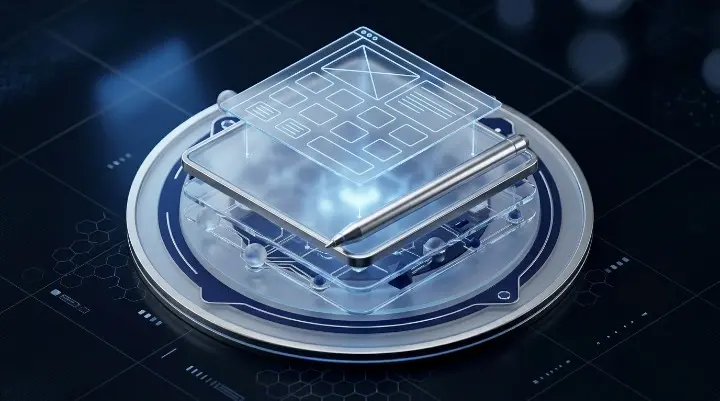 UI/UX design mockups and wireframes